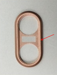 手机金属件台阶高度测量、段差测量，轮廓扫描侧厚-韦德网站官网